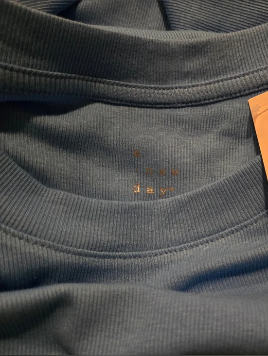 A New Day Slim Fit Ribbed Tee - Picture 2 of 3